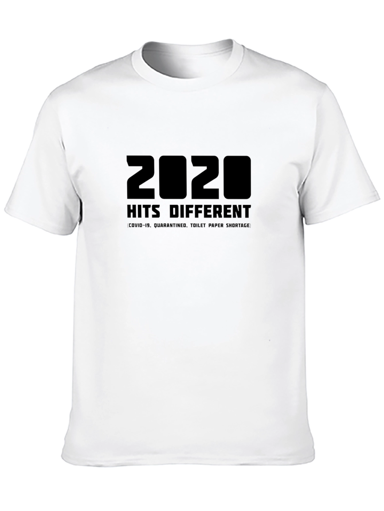 Camiseta Hombre Negra 2020 Hits Different