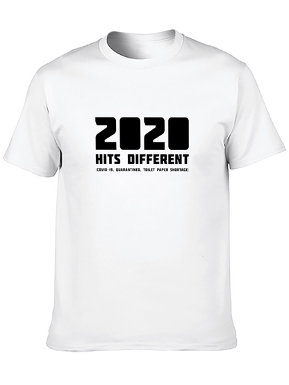 Camiseta Hombre Negra 2020 Hits Different
