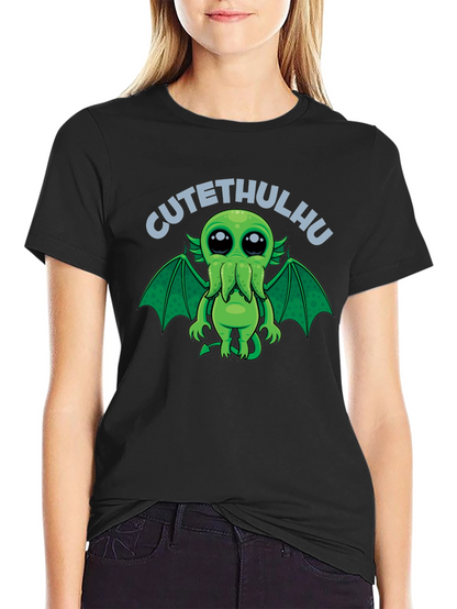 Camiseta Negra Cutethulhu