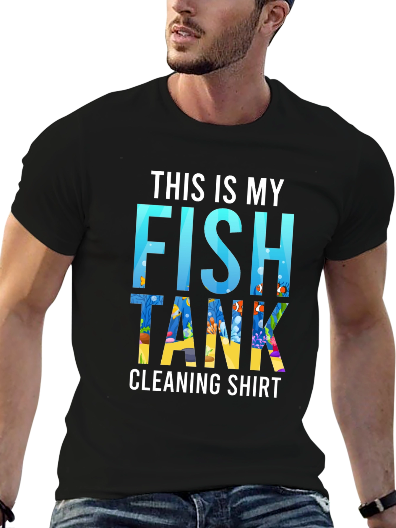 Camiseta Este Es Mi Camiseta De Limpieza De Pecera