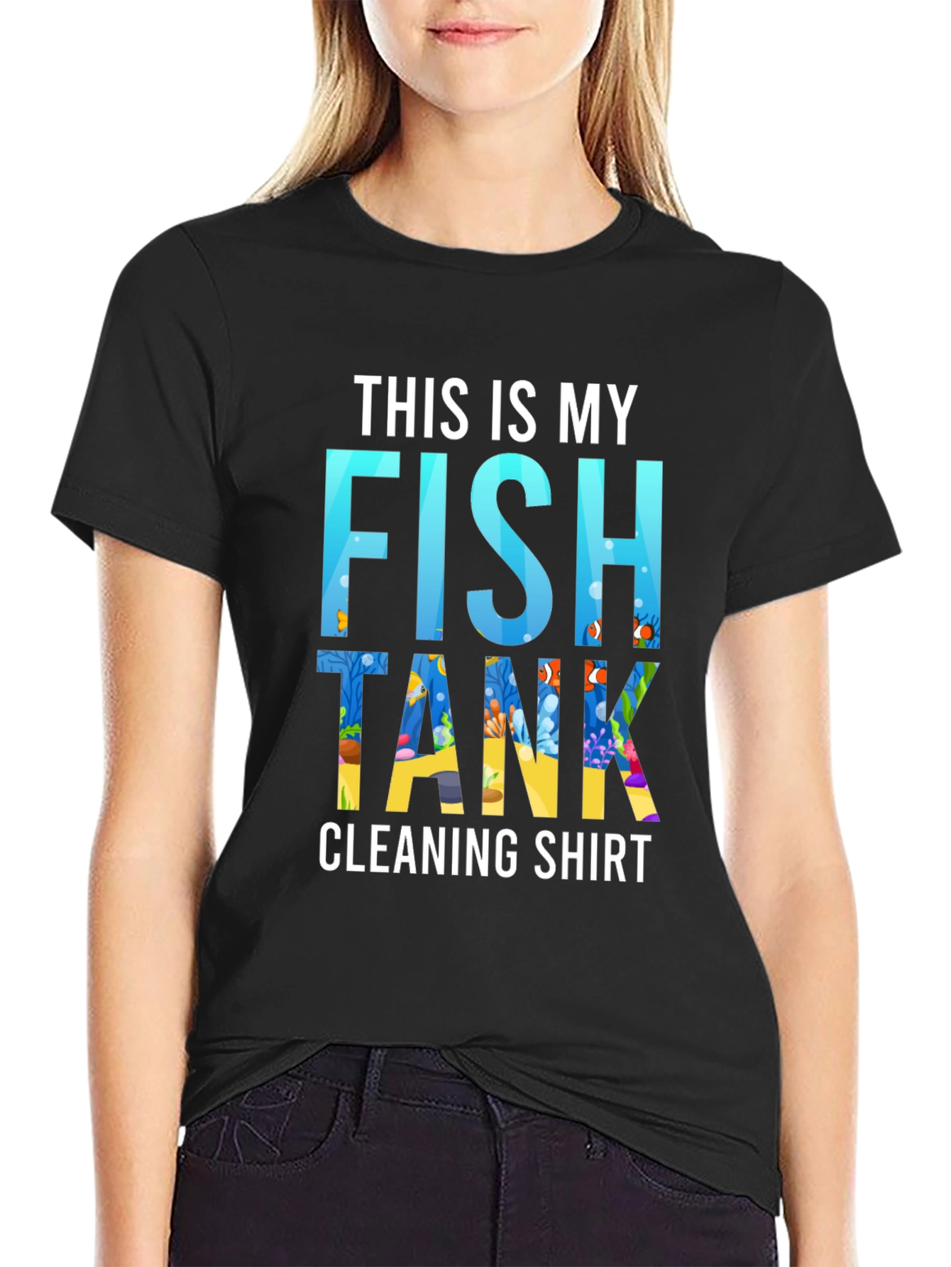 Camiseta Este Es Mi Camiseta De Limpieza De Pecera