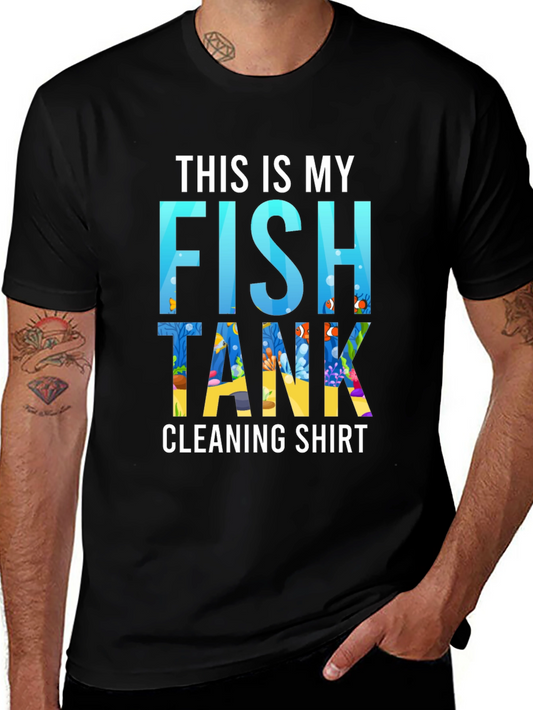 Camiseta Este Es Mi Camiseta De Limpieza De Pecera