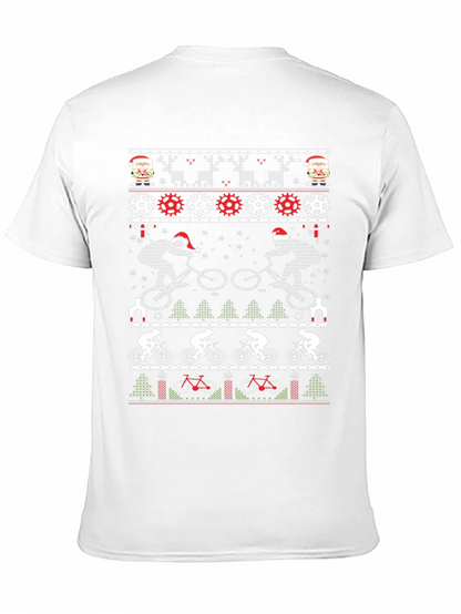Camiseta Navideña Ciclista