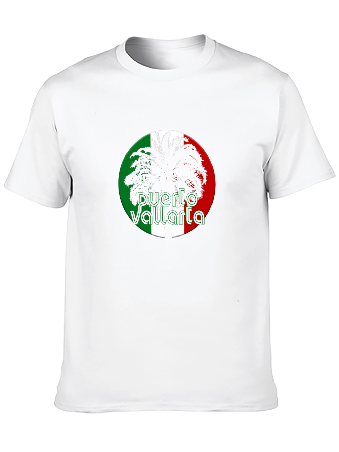 Camiseta Negra Puerto Vallarta Palma