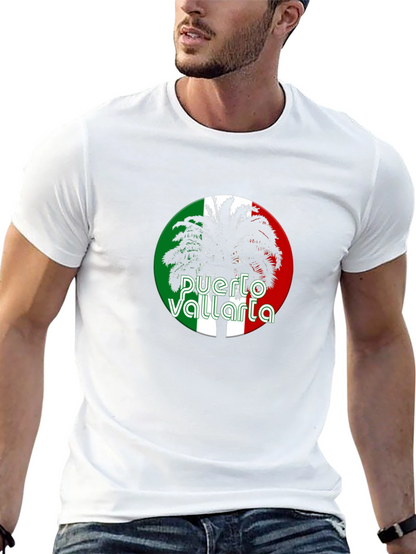 Camiseta Negra Puerto Vallarta Palma