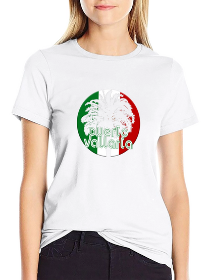 Camiseta Negra Puerto Vallarta Palma