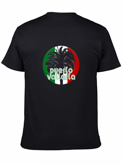 Camiseta Negra Puerto Vallarta Palma