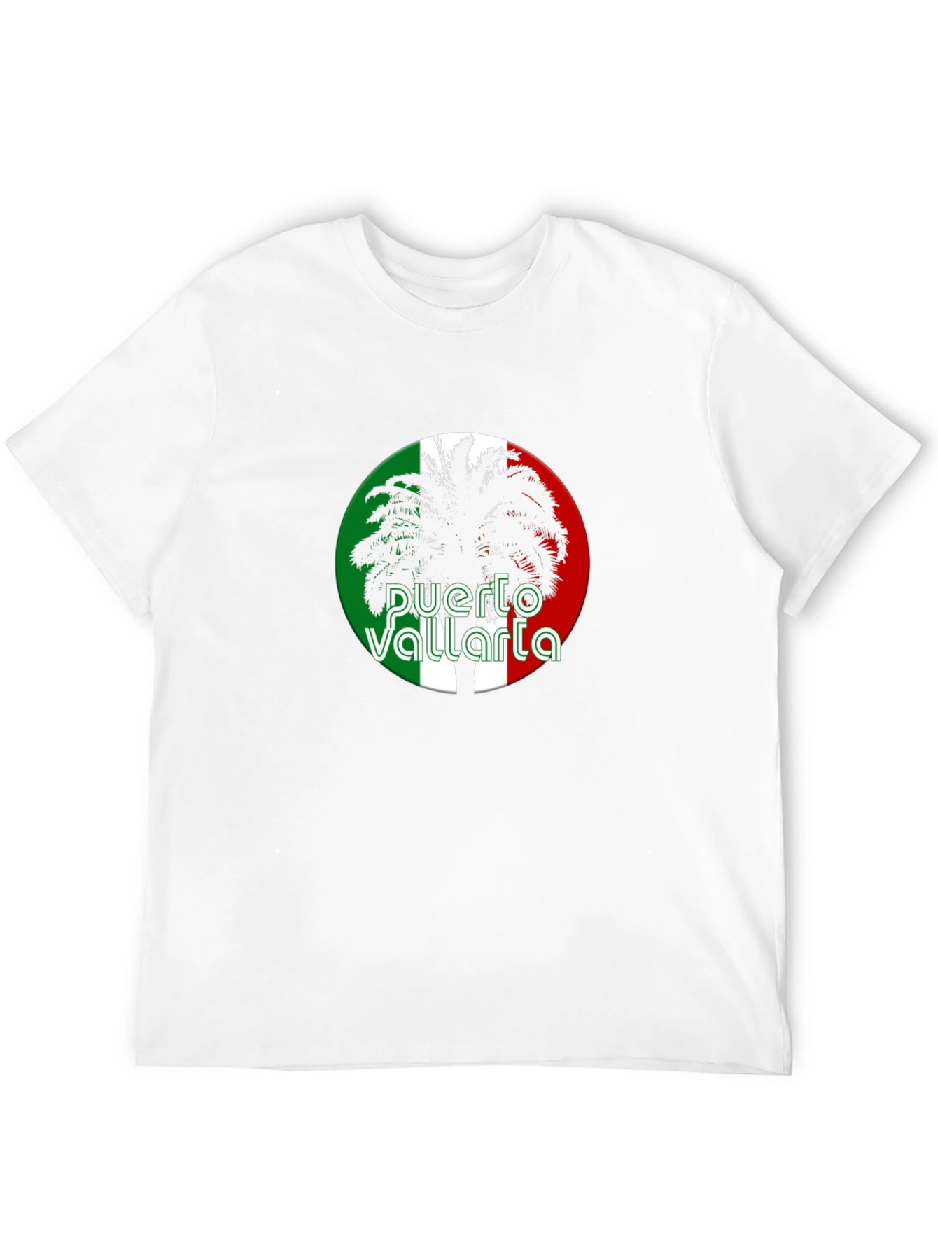 Camiseta Negra Puerto Vallarta Palma