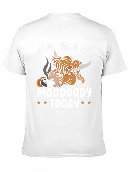 Camiseta Hombre Moooooody Today Negra