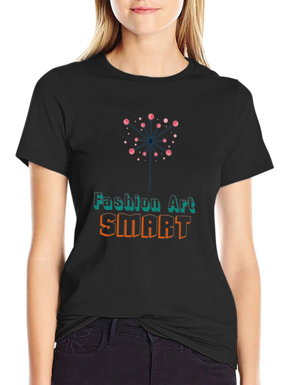 Camiseta Negra con Diseño Artístico y Urbano