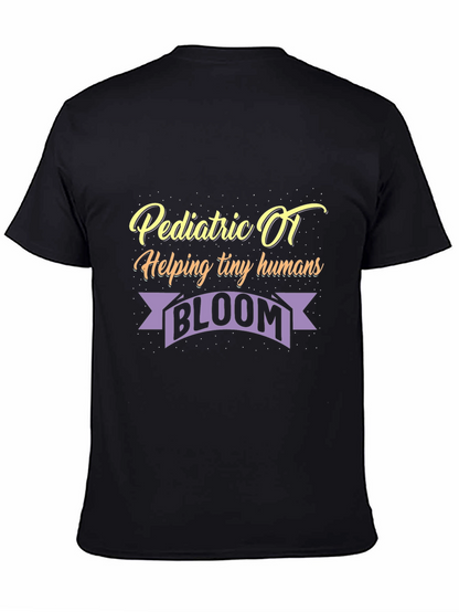 Camiseta Negra: OT Pediátrico Ayudando a Crecer
