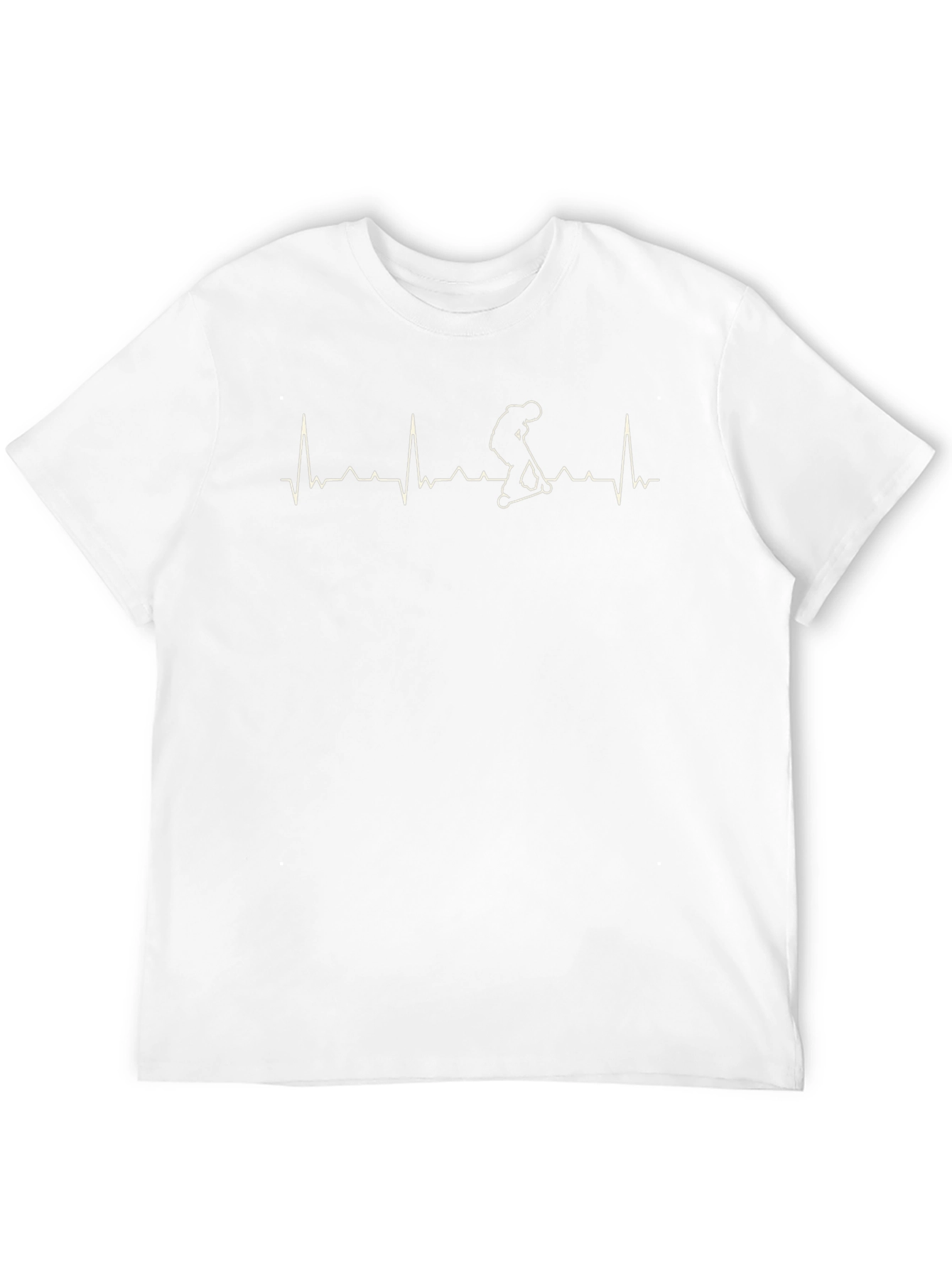 Camiseta Negra Hombre: Scooter Ritmo Cardíaco