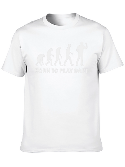 Camiseta Negra Evolución Dardos Hombre