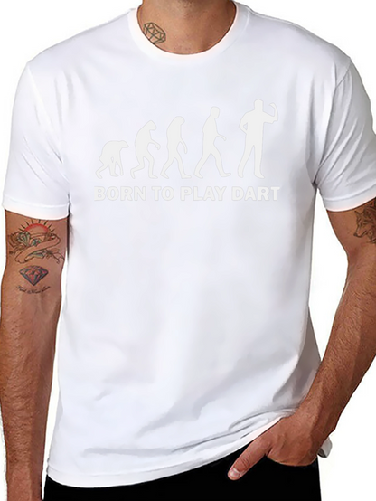 Camiseta Negra Evolución Dardos Hombre