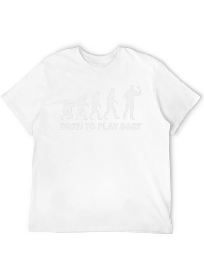 Camiseta Negra Evolución Dardos Hombre