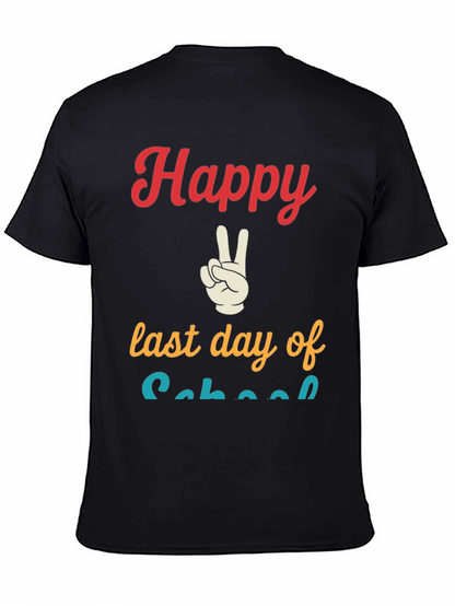 Camiseta Feliz Último Día de Escuela