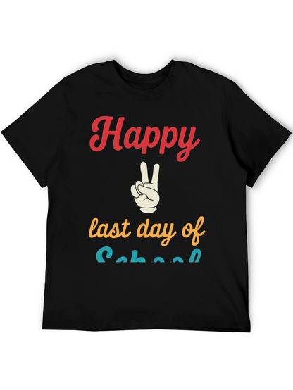 Camiseta Feliz Último Día de Escuela