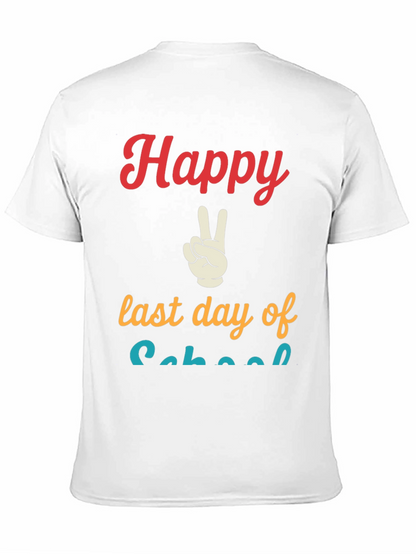Camiseta Feliz Último Día de Escuela