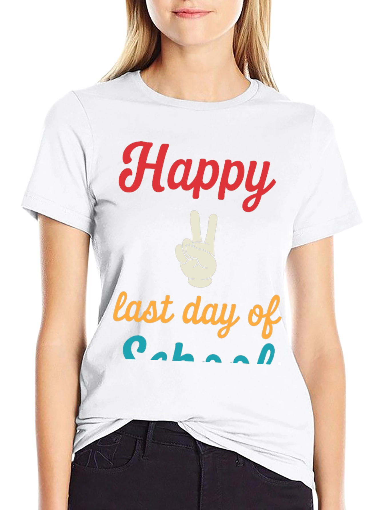 Camiseta Feliz Último Día de Escuela