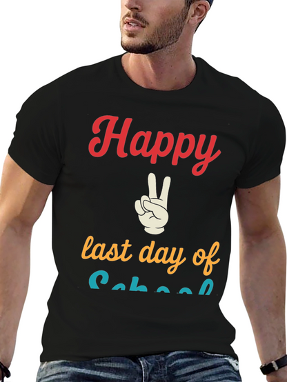 Camiseta Feliz Último Día de Escuela