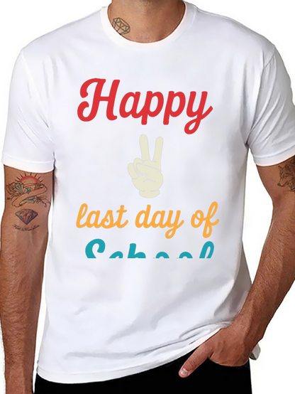 Camiseta Feliz Último Día de Escuela