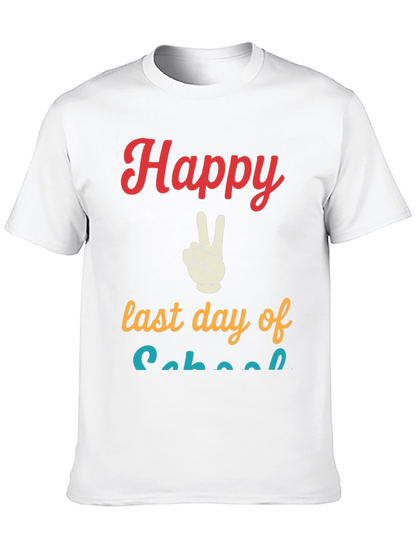 Camiseta Feliz Último Día de Escuela