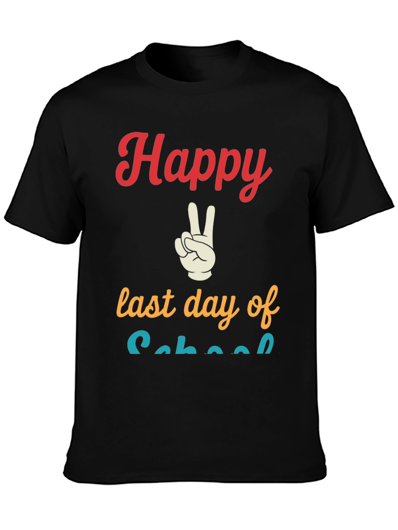 Camiseta Feliz Último Día de Escuela