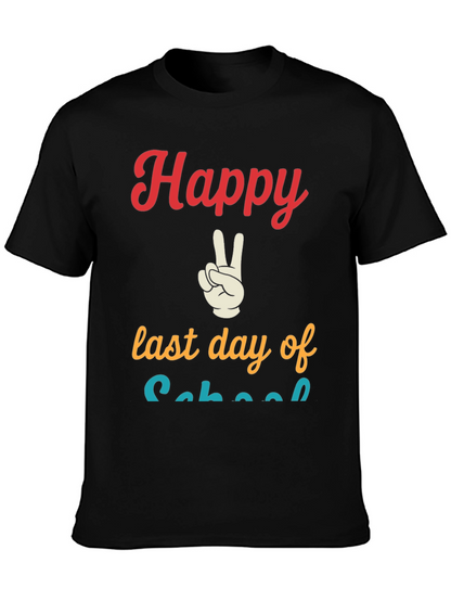 Camiseta Feliz Último Día de Escuela