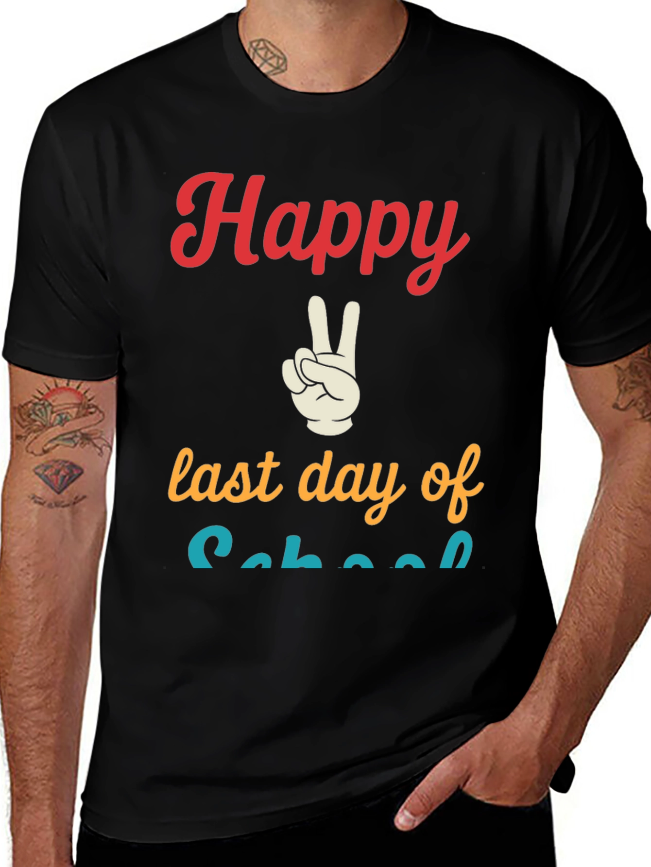 Camiseta Feliz Último Día de Escuela