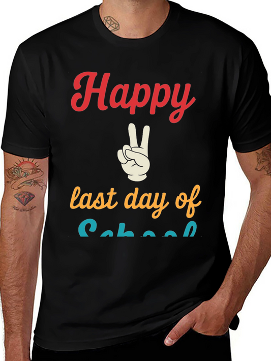 Camiseta Feliz Último Día de Escuela