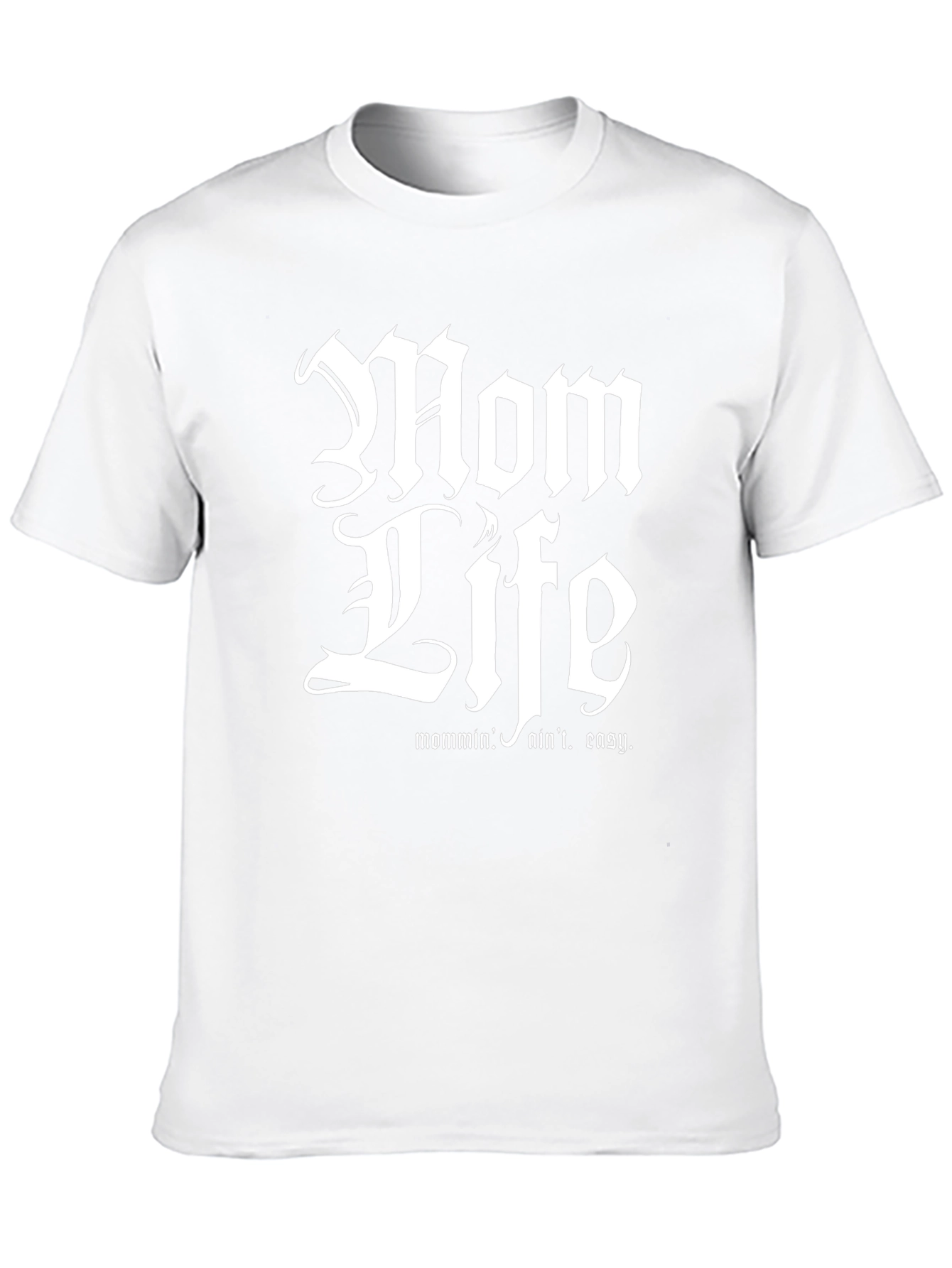Camiseta Negra Mom Life para Hombre