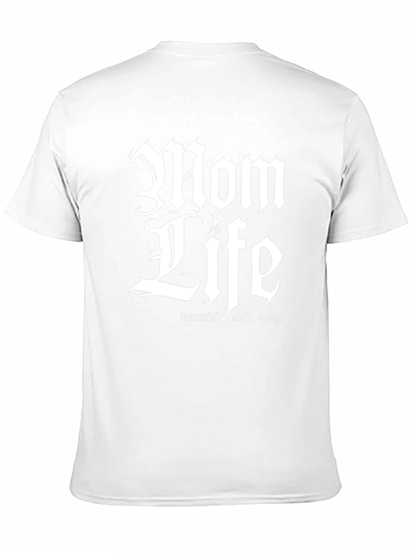 Camiseta Negra Mom Life para Hombre