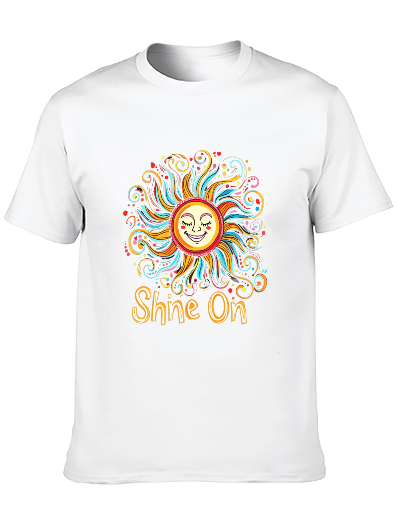 Camiseta Negra Sol Brilla