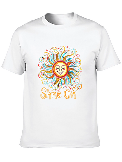 Camiseta Negra Sol Brilla