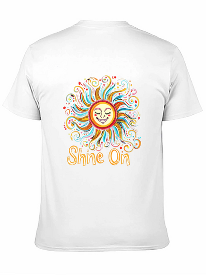 Camiseta Negra Sol Brilla