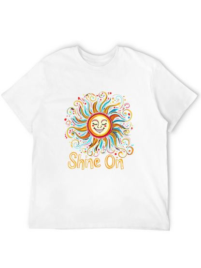 Camiseta Negra Sol Brilla