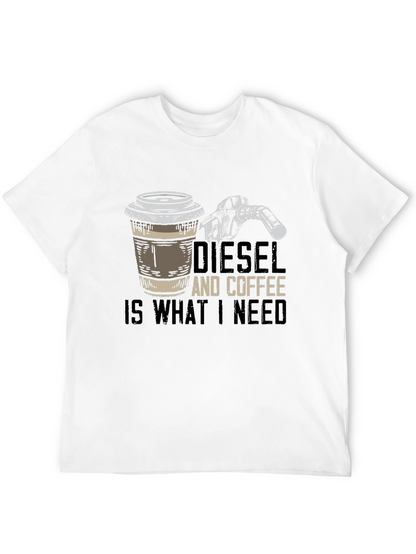 Camiseta Diesel y Café: Lo Que Necesito