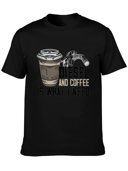 Camiseta Diesel y Café: Lo Que Necesito