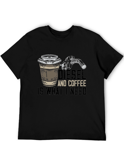 Camiseta Diesel y Café: Lo Que Necesito