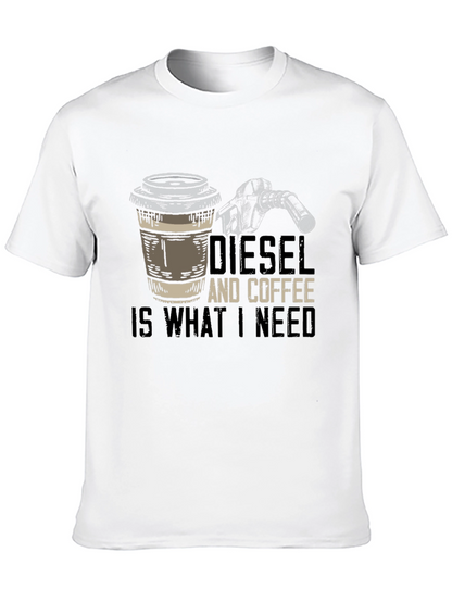 Camiseta Diesel y Café: Lo Que Necesito