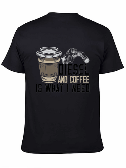 Camiseta Diesel y Café: Lo Que Necesito
