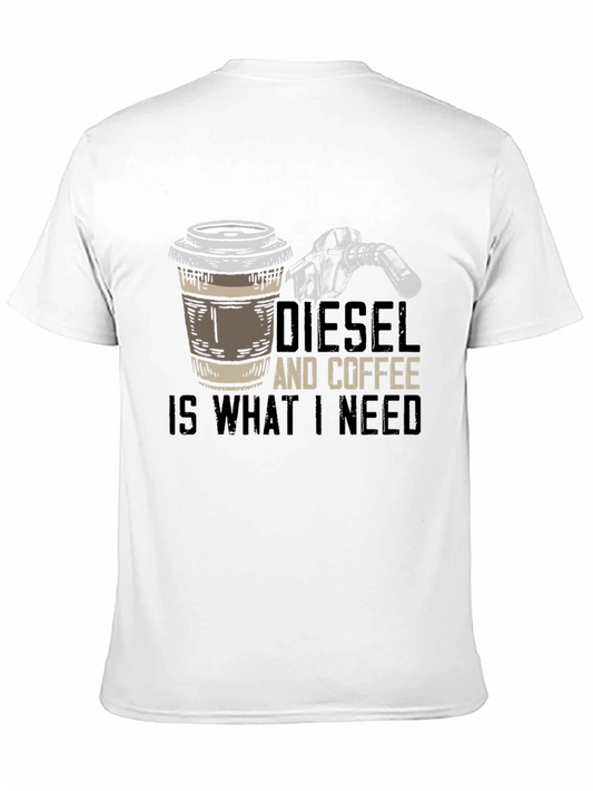 Camiseta Diesel y Café: Lo Que Necesito