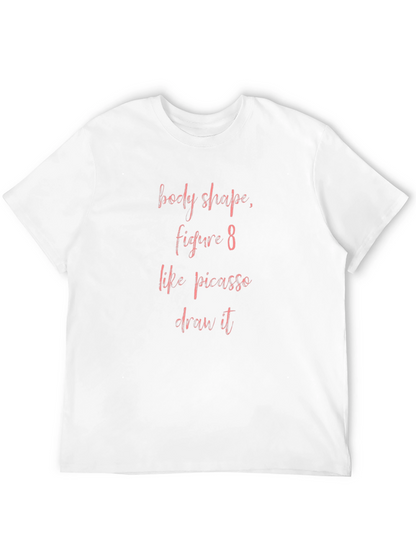 Camiseta Negra con Diseño Picasso Figura 8