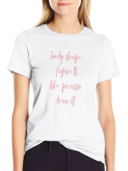 Camiseta Negra con Diseño Picasso Figura 8