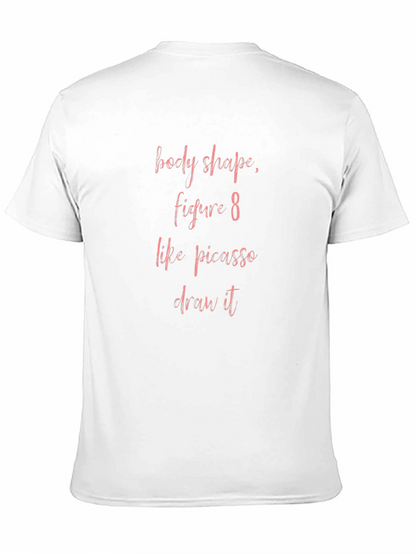 Camiseta Negra con Diseño Picasso Figura 8