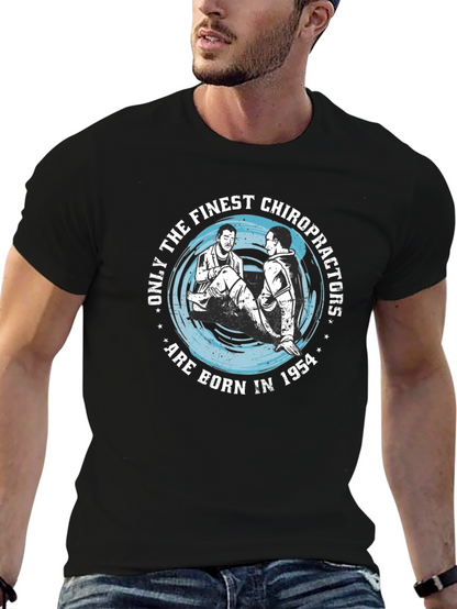 Camiseta Negra: Quiroprácticos Nacidos en 1954