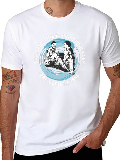 Camiseta Negra: Quiroprácticos Nacidos en 1954