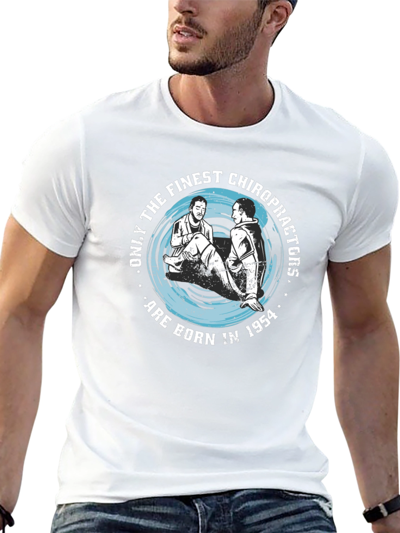 Camiseta Negra: Quiroprácticos Nacidos en 1954