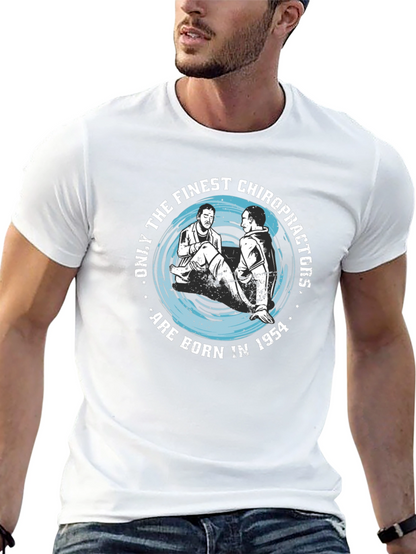 Camiseta Negra: Quiroprácticos Nacidos en 1954