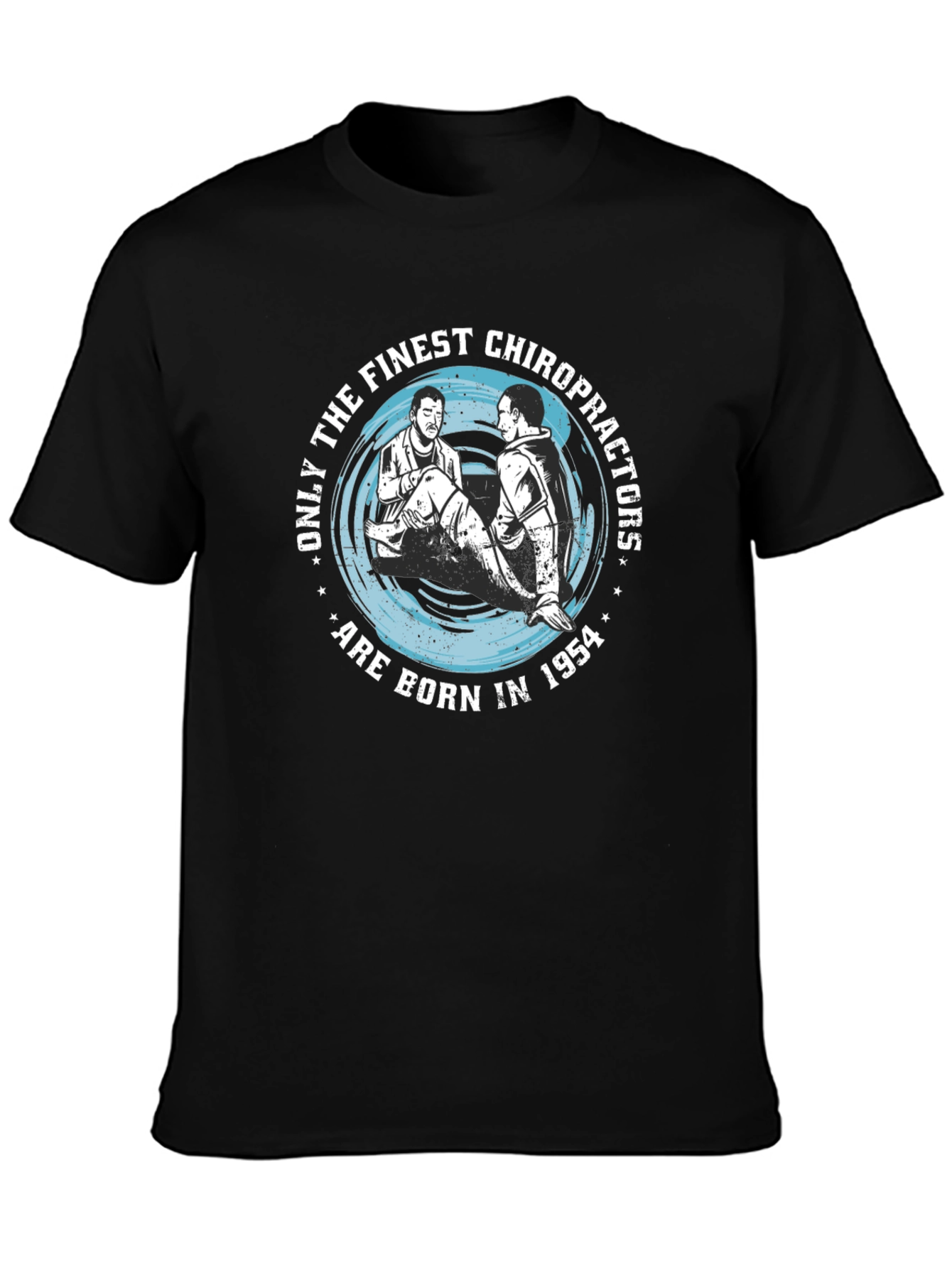 Camiseta Negra: Quiroprácticos Nacidos en 1954